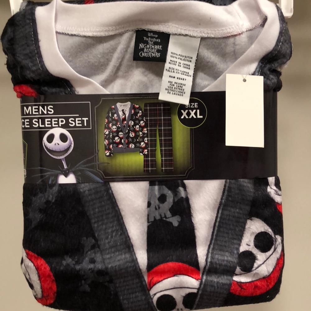 Men’s XXL Nighmare Before Christmas Fleece pajamas